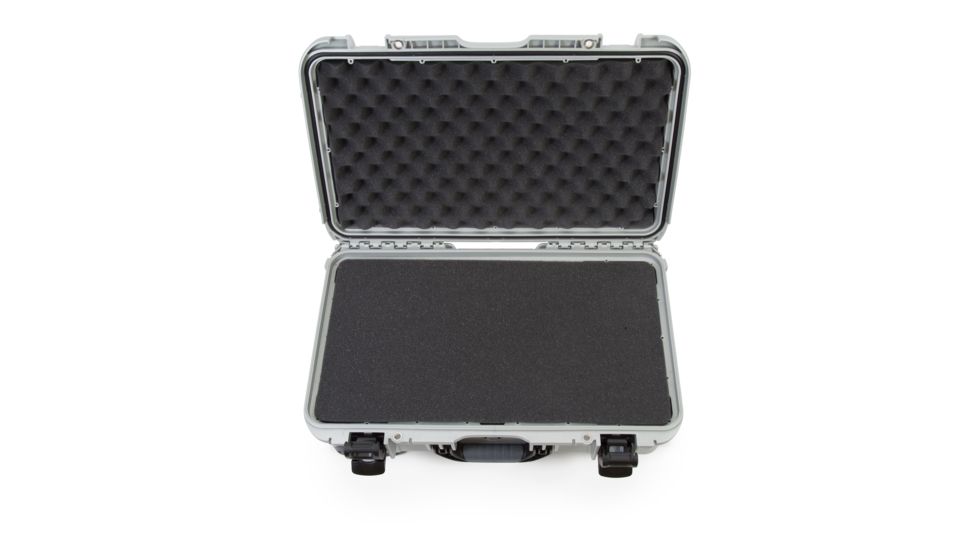 Nanuk 935 Protective Hard Case w/ Customizable Foam Insert, 22in, Silver, 935S-010SV-0A0