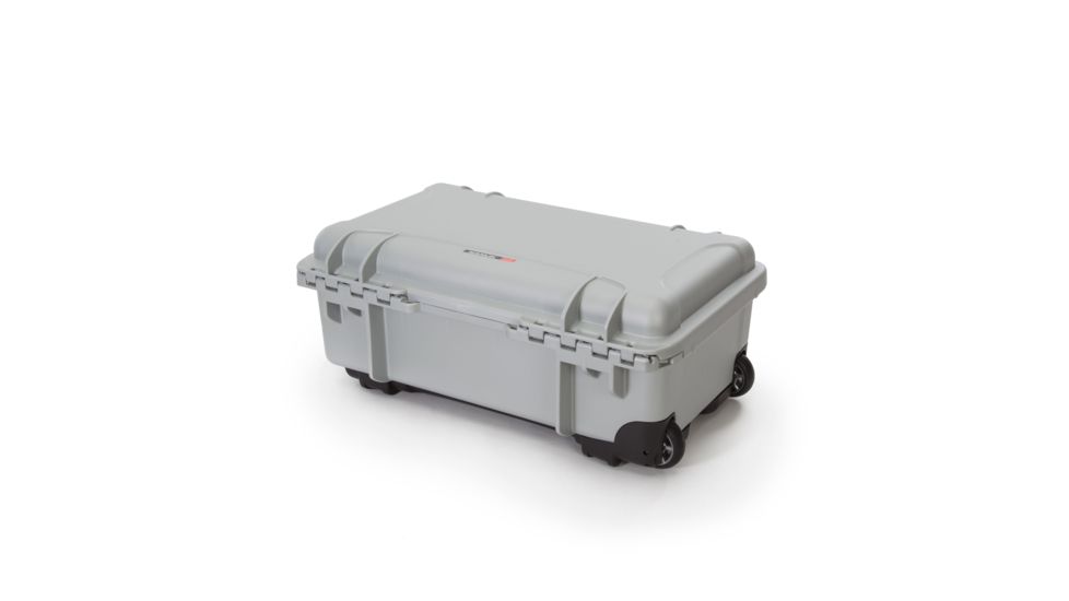 Nanuk 935 Protective Hard Case w/ Customizable Foam Insert, 22in, Silver, 935S-010SV-0A0