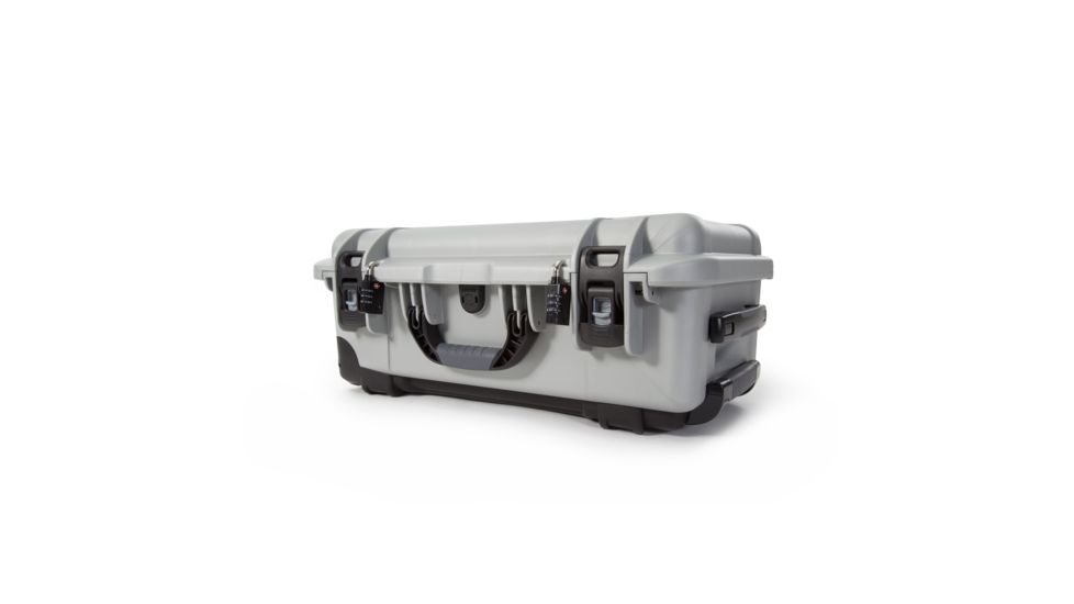 Nanuk 935 Protective Hard Case w/ Customizable Foam Insert, 22in, Silver, 935S-010SV-0A0