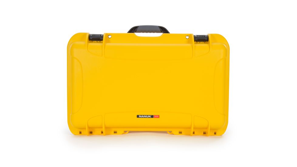 Nanuk 935 Protective Hard Case w/ Customizable Foam Insert, 22in, Yellow, 935S-010YL-0A0
