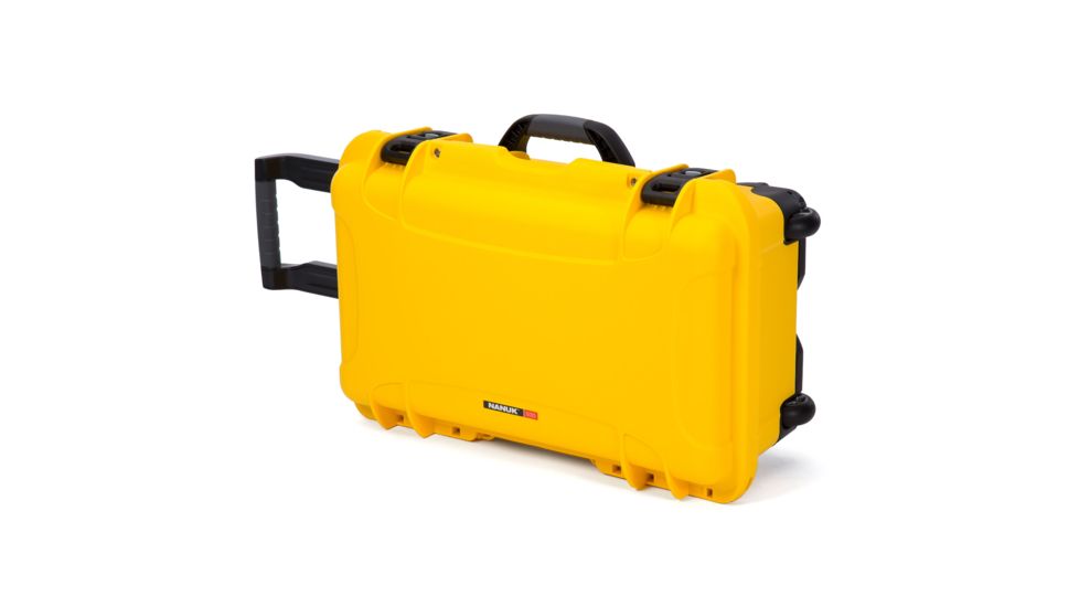 Nanuk 935 Protective Hard Case w/ Customizable Foam Insert, 22in, Yellow, 935S-010YL-0A0