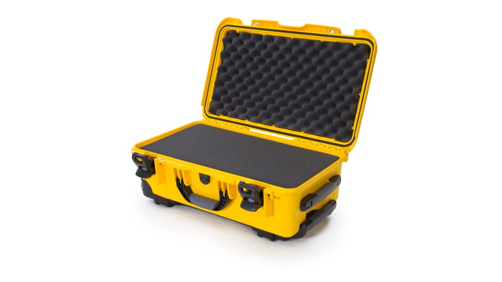 Nanuk 935 Protective Hard Case w/ Customizable Foam Insert, 22in, Yellow, 935S-010YL-0A0