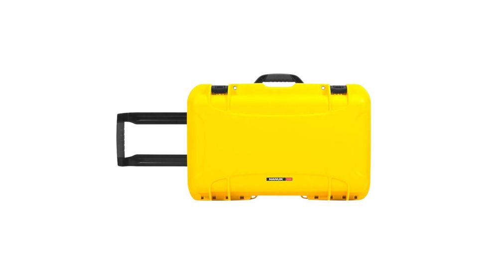 Nanuk 935 Protective Hard Case w/ Padded Divider, 22in, Yellow, 935S-020YL-0A0