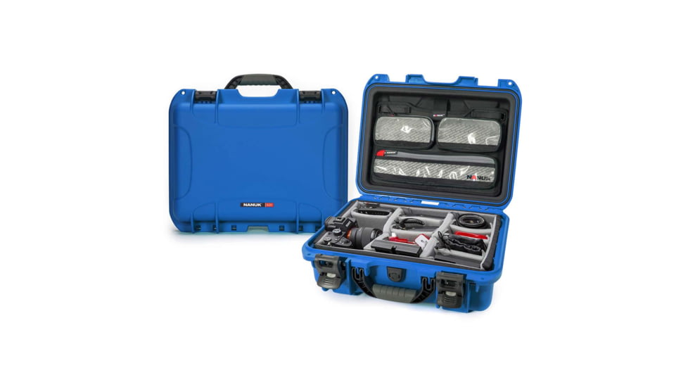 Nanuk 920 Pro Photo Camera Case Kit w/Lid Organizer / Padded Divider