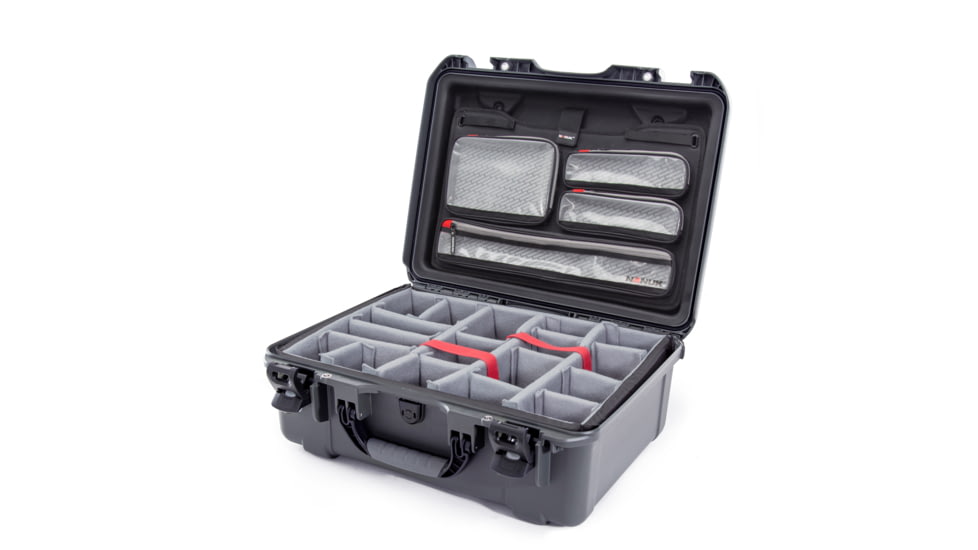 Nanuk 940 Pro Photo Camera Case Kit w/Lid Organizer / Padded Divider