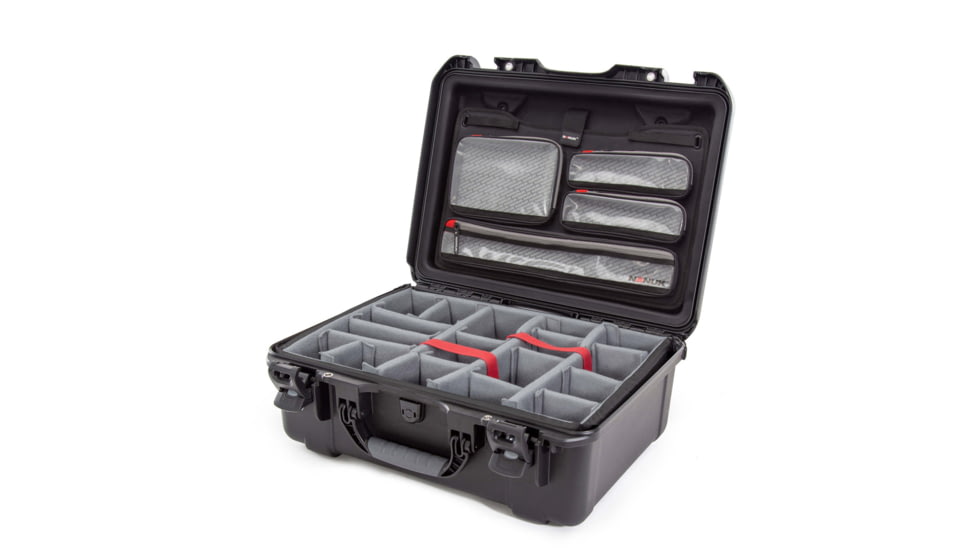 Nanuk 940 Pro Photo Camera Case Kit w/Lid Organizer / Padded Divider