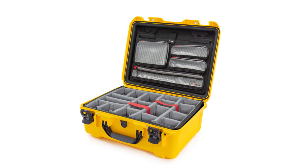 Nanuk 940 Pro Photo Camera Case Kit w/Lid Organizer / Padded Divider