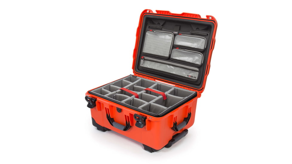 Nanuk 950 Pro Photo Camera Case Kit w/Lid Organizer / Padded Divider