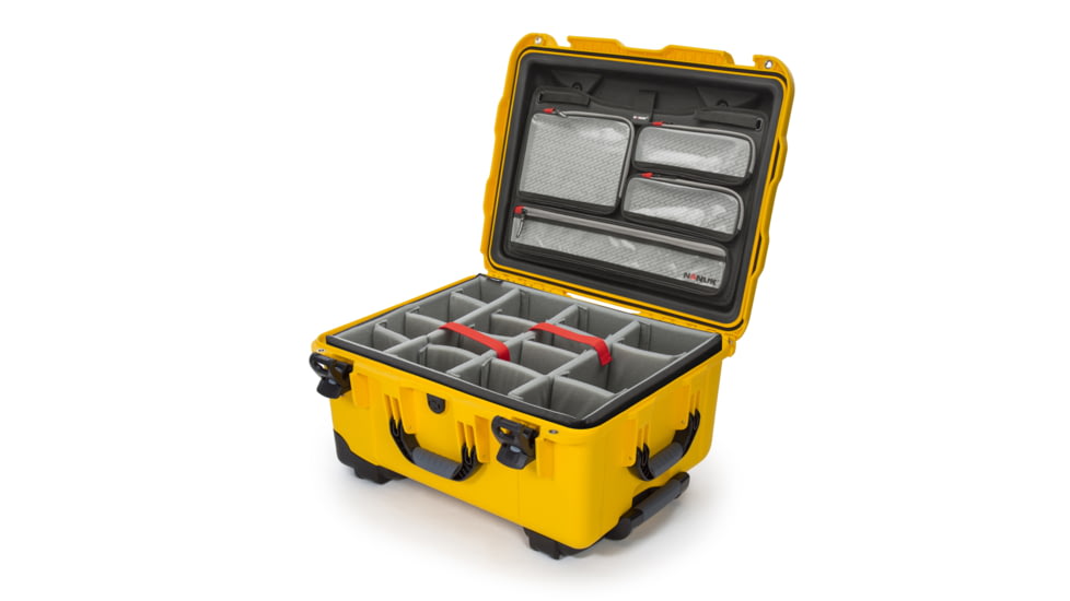 Nanuk 950 Pro Photo Camera Case Kit w/Lid Organizer / Padded Divider