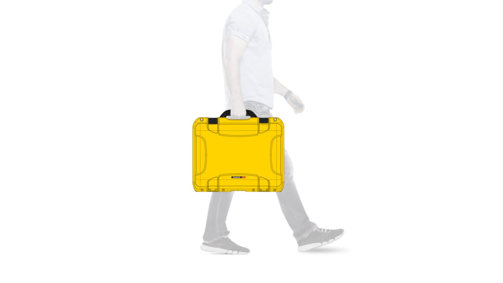 Nanuk 933 Hard Case, 39.7in, Yellow, Large, 933S-000YL-0A0