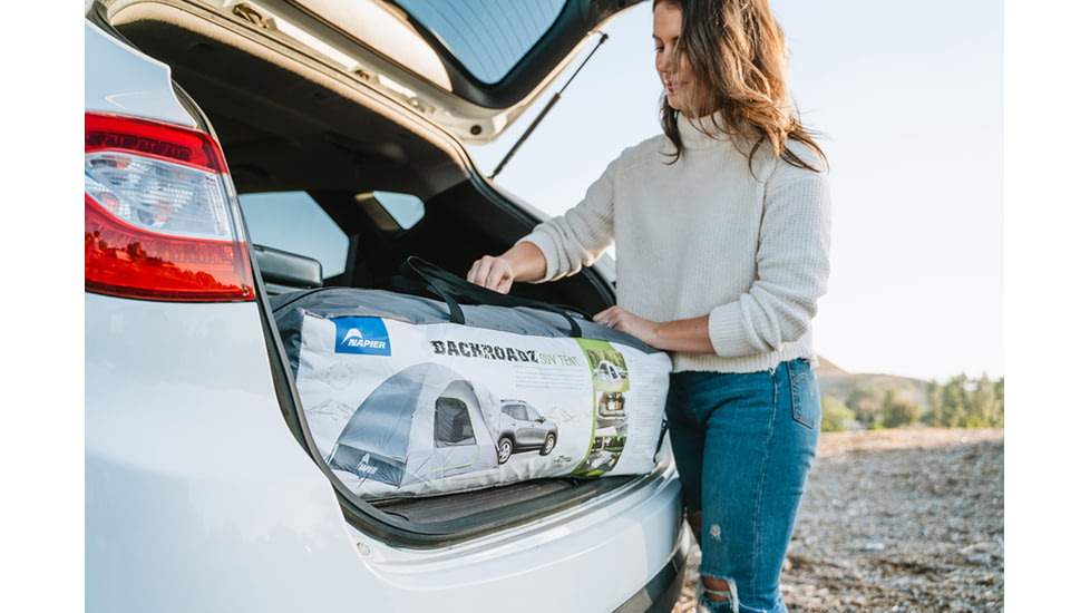 Napier Backroadz SUV/CUV/Minivan Tent, Gray/Green, 19100