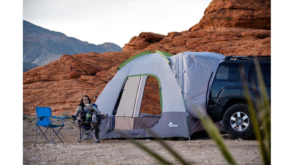 Napier Backroadz SUV/CUV/Minivan Tent, Gray/Green, 19100