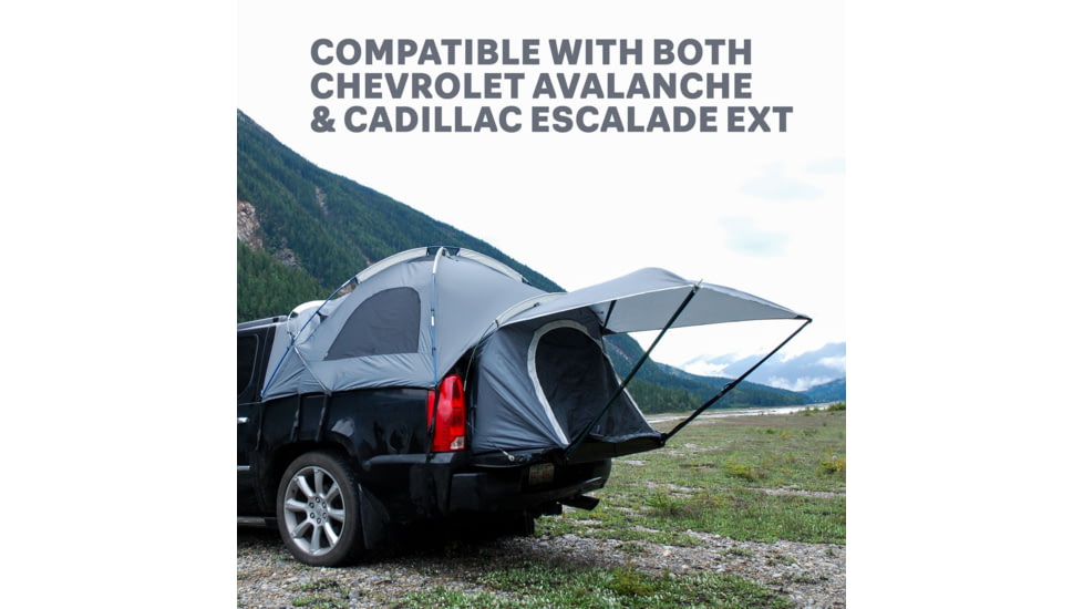 Napier Sportz Avalanche Truck Tent, Chevrolet Avalanche/Cadillac EXT, Gray, 99949