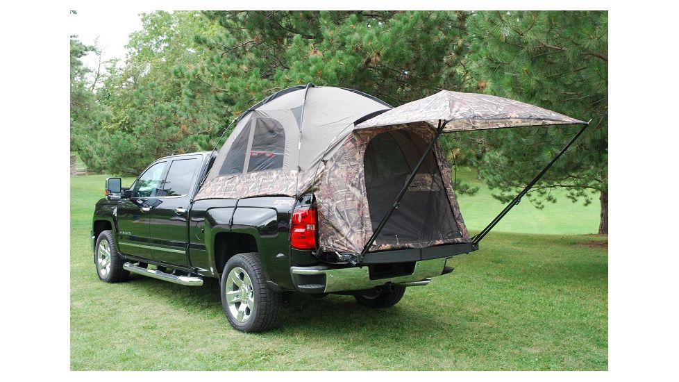 Napier Sportz Camo Truck Tent 57 Series, Full-Size Crew Cab 5.5-5.8 ft, Mossy Oak Break-Up Infinity/Brown, 57891