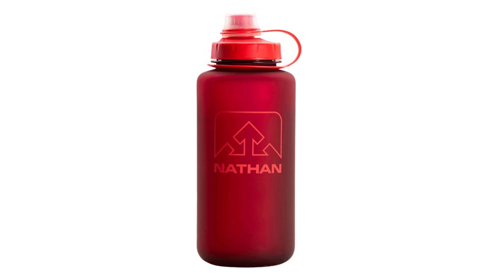 Nathan Big Shot Bottle, Red Dhalia/Hibiscus, 1L, NS4321F-0439-010LI