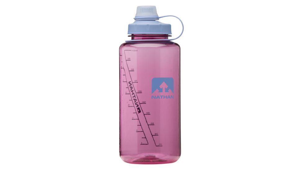Nathan BigShot Bottle, Sangria/Silver Lake Blue, 1L, NS4321-0345-010LI