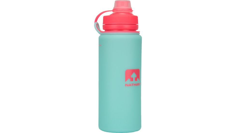 Nathan FlexShot Water Bottle - 24 oz-Blue Light