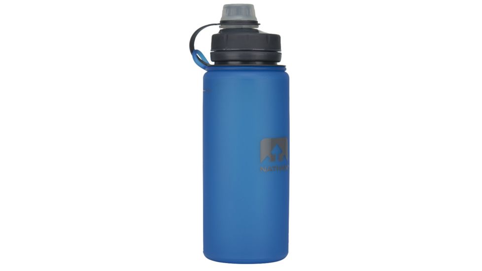 Nathan FlexShot Water Bottle - 24 oz-Electric Blue