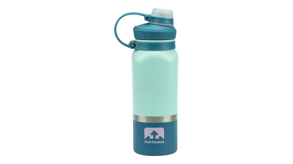 Nathan Hammerhead 3-Tone Bottle, Beach Glass/Biscay Bay/Pink Lady, 18oz, NS4440-0348-18OZ