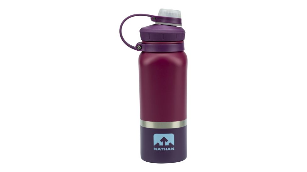 Nathan Hammerhead 3-Tone Bottle, Sangria/Magenta Purple/Sky Blue, 18oz, NS4440-0347-18OZ