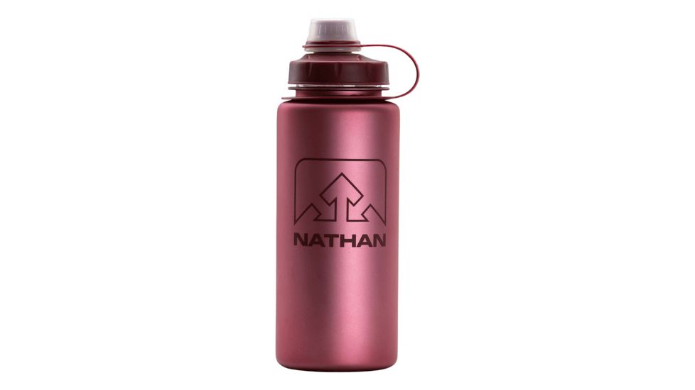 Nathan LittleShot Hydration Bottle - 24oz/750mL, Red Dhalia/Red Dhalia, NS4313I-0442-750ML