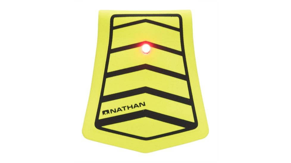 Nathan MagStrobe LED Clip Light, Black/Safety Yellow, OSFM NS5088-0028-00