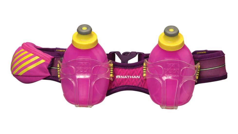 Nathan Mercury 2 Hydration Belt-Floro Fuschia/Imperial
