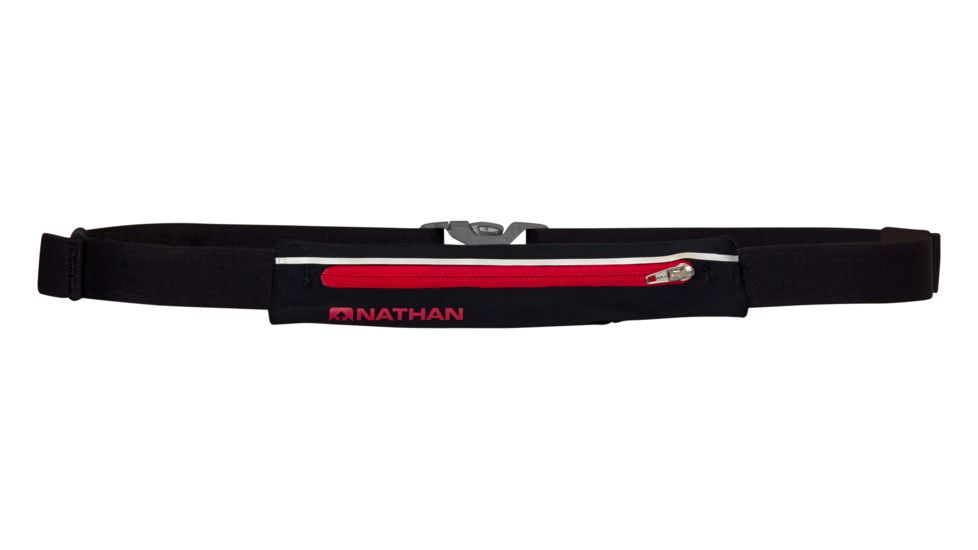 Nathan Mirage Pak Adjustable Belt, Black/Sparkling Cosmo, NS4807-0030-00