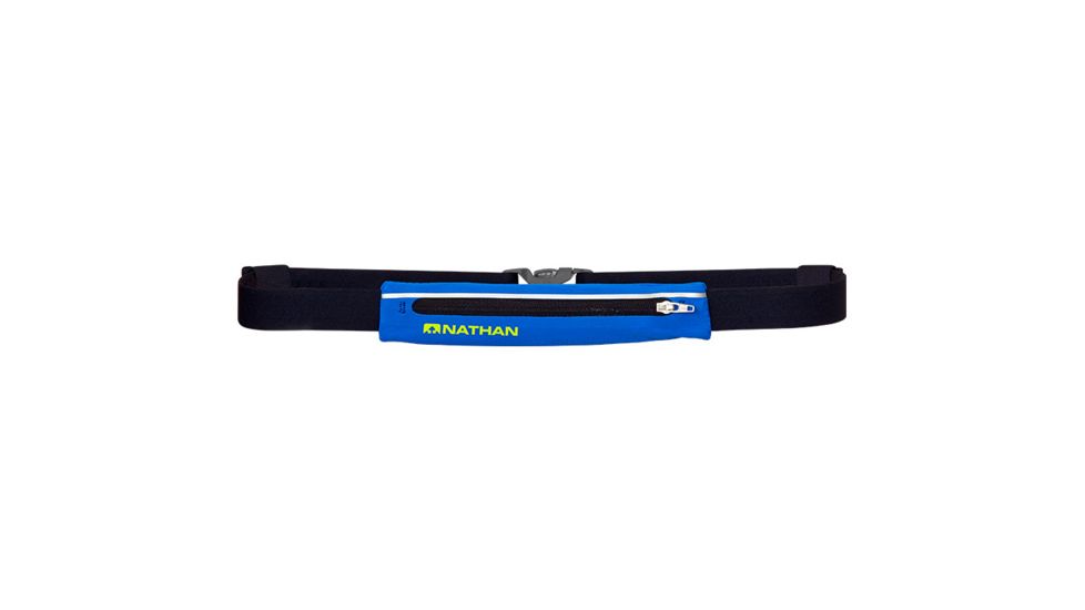 Nathan Mirage Pak Adjustable Belt, Electric Blue/Lemonade, OSFM, NS4807-0078-00