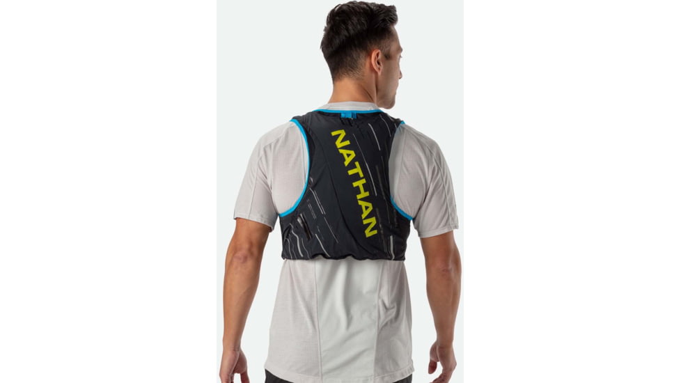Nathan Pinnacle 4l Vest Black/lime Lg NS40260-00022-L