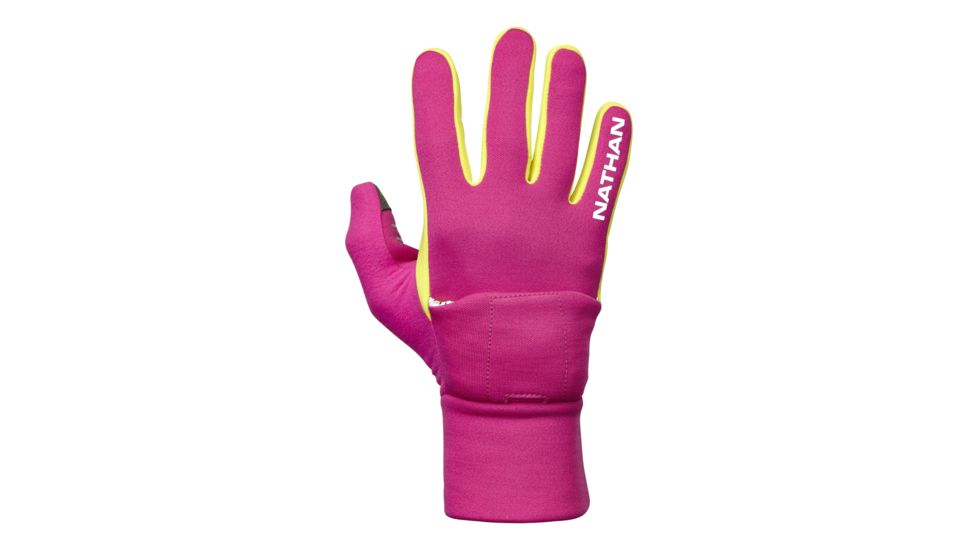 Nathan Ranger Convertible Mitt-Floro Fuchsia/Celeste Yellow-Large
