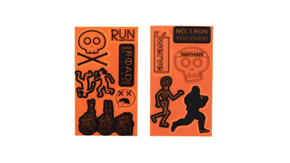 Nathan Reflective Sticker Pack - Aliens, Hi/Viz Orange, NS2068-0117-00