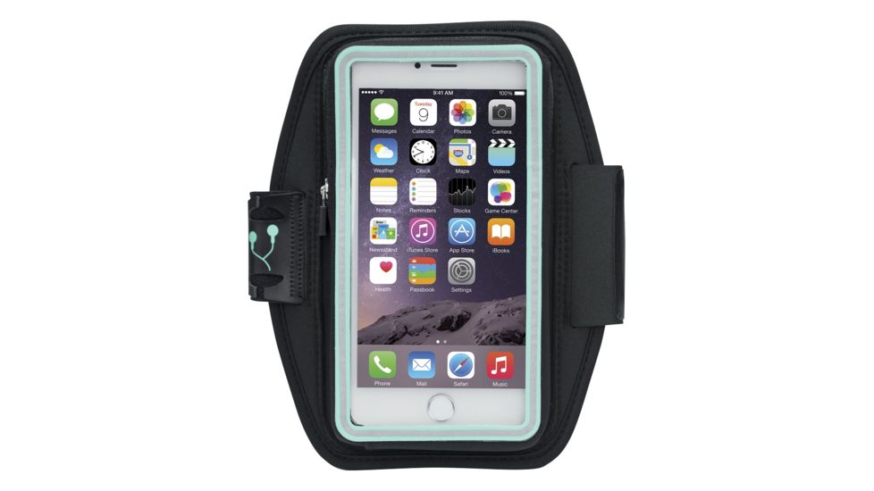 Nathan SonicStorm Smartphone Carrier, Black/Cockatoo, NS4942-0021-00