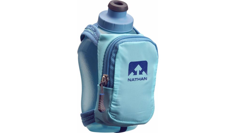 Nathan SpeedShot Plus Flask - 12 oz-Blue Radiance