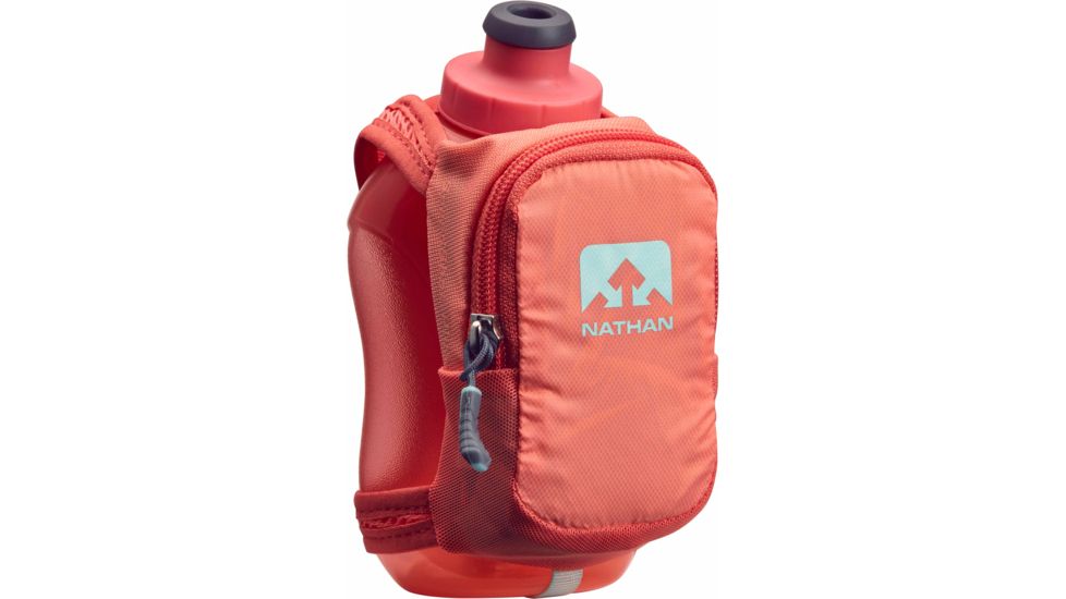 Nathan SpeedShot Plus Flask - 12 oz-Fusion Coral