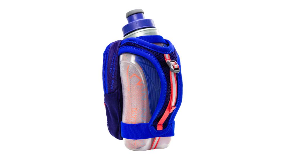 Nathan SpeedShot Plus Insulated Flask Waterbottle, Astral Aura/Deep Ultramarine/Hibiscus, 12oz, NS4858-0417-00