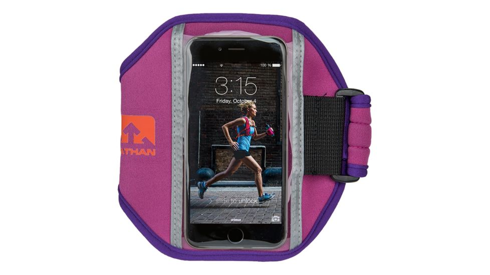 Nathan Super 5K Smartphone Armband, Very Berry NS4923-0215-00