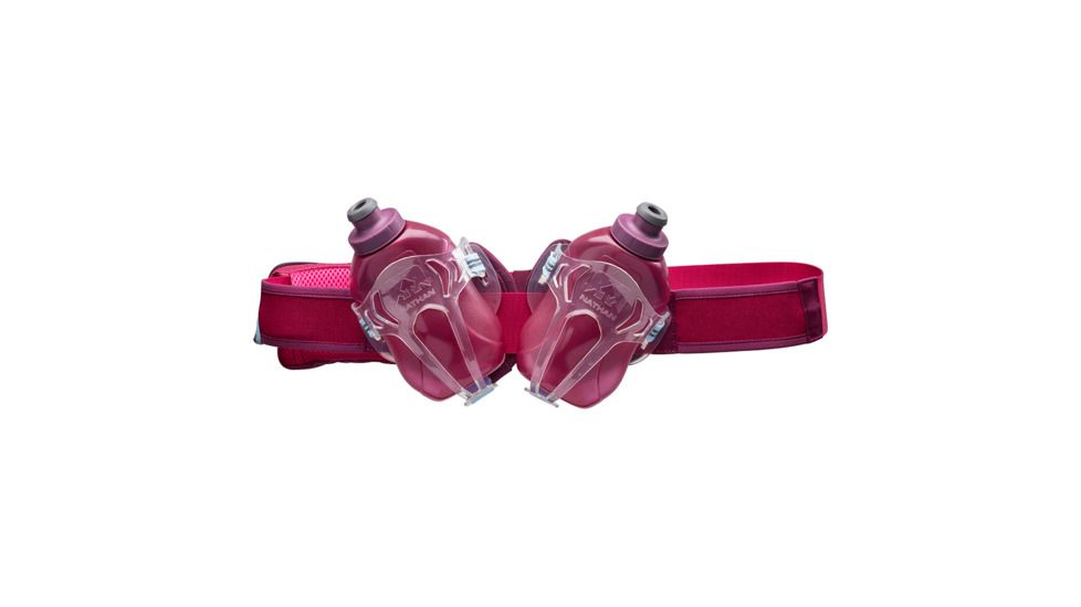 Nathan Switchblade Hydration Belt - 24oz, Sangria/Magenta Rose, OSFM, NS4529-0340-00