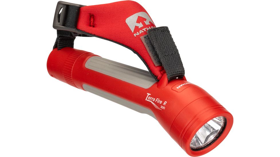 Nathan Terra Fire Hand Torch 300 R, Tangerine Tango/Vapor Blue, NS5110-0472-00