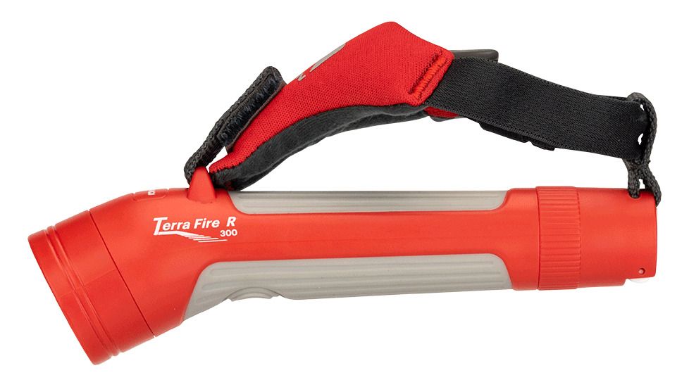 Nathan Terra Fire Hand Torch 300 R, Tangerine Tango/Vapor Blue, NS5110-0472-00