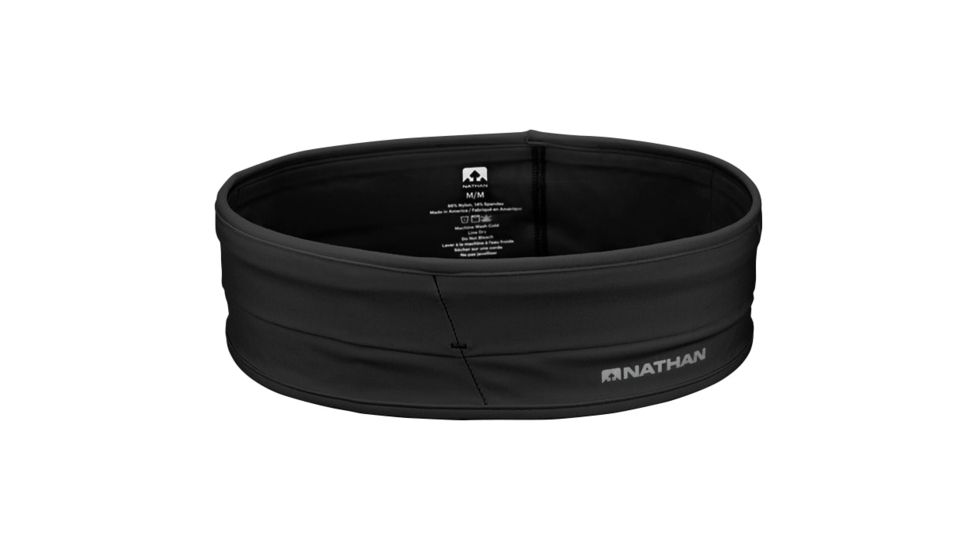 Nathan The Hipster Waist Belt with Pockets, Black, XL NS7701-0015-35