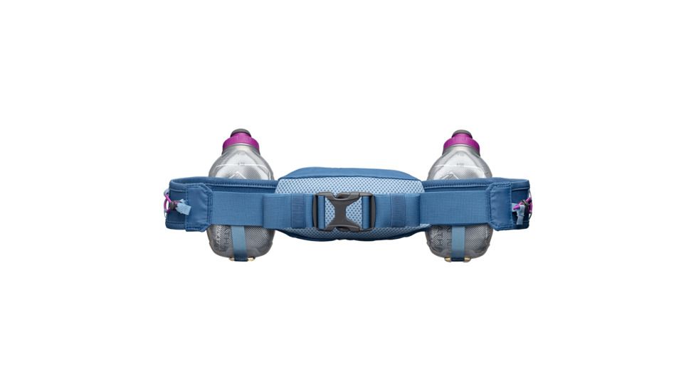 Nathan Trail Mix Plus Insulated 2, Hydration Belt, Quiet Harbor/Cerulean/Purple Cactus, NS4643-0421-00