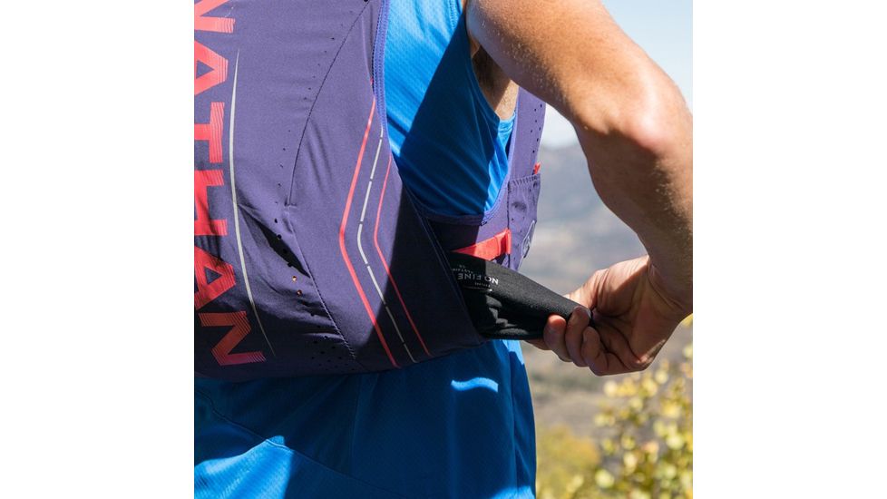 Nathan VaporKrar 2.0, 12L, Race Vest - Mens, Astral Aura/Deep Ultramarine/Hibiscus, Small, NS4736-0417-32