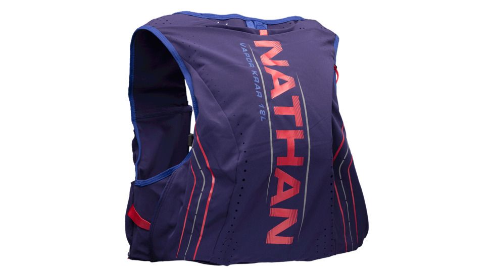 Nathan VaporKrar 2.0, 12L, Race Vest - Mens, Astral Aura/Deep Ultramarine/Hibiscus, Small, NS4736-0417-32
