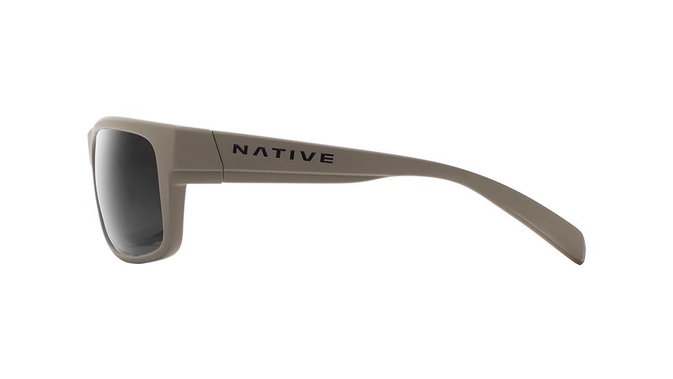 Native Eyewear Ashdown, Desert Tan Frame, Gray Lens, 186 936 523