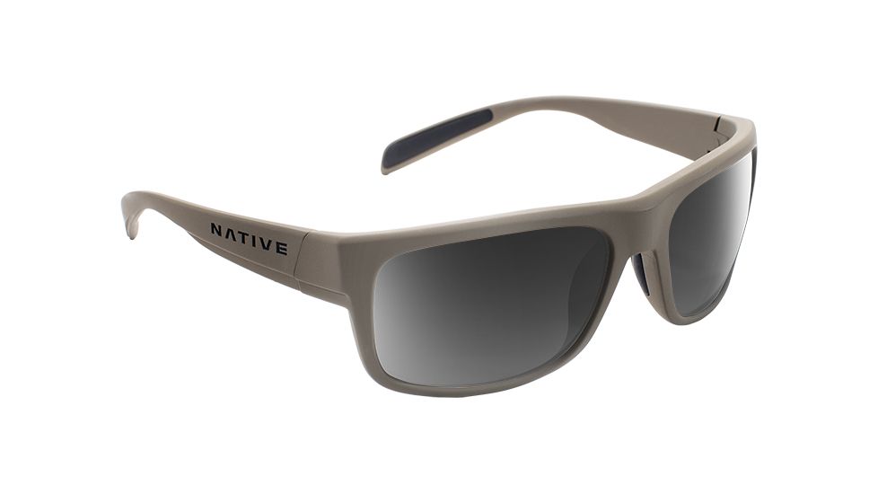 Native Eyewear Ashdown, Desert Tan Frame, Gray Lens, 186 936 523
