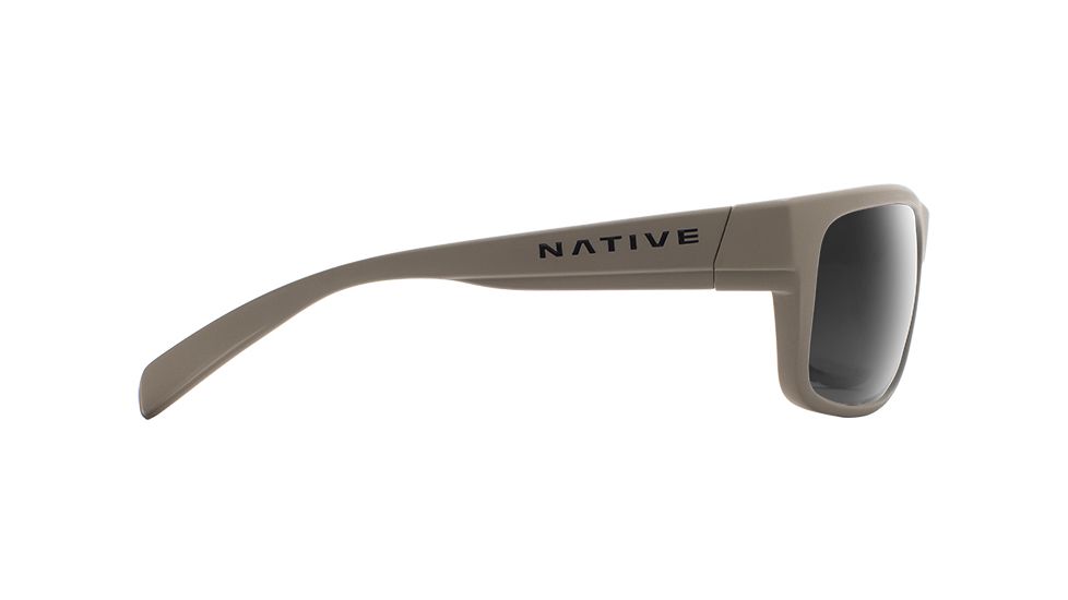 Native Eyewear Ashdown, Desert Tan Frame, Gray Lens, 186 936 523