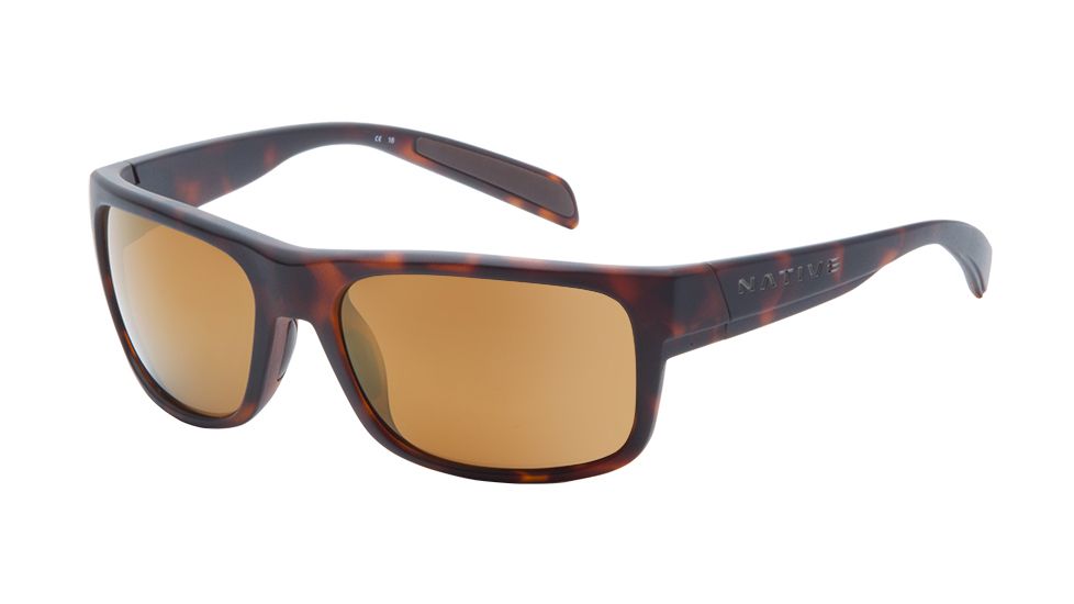 Native Eyewear Ashdown, Matte Dark Tortoise Frame, Bronze Reflex Lens, 186 914 527