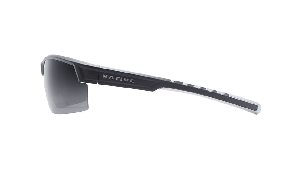 Native Eyewear Catamount, Matte Black / Crystal Frame, Gray Lens, 189 931 523