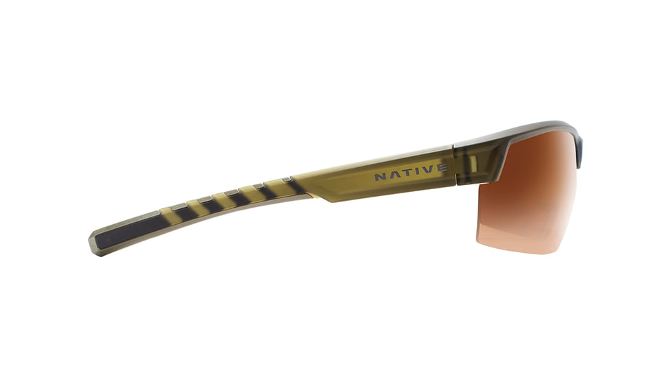 Native Eyewear Catamount, Matte Moss Frame, Brown Lens, 189 356 524